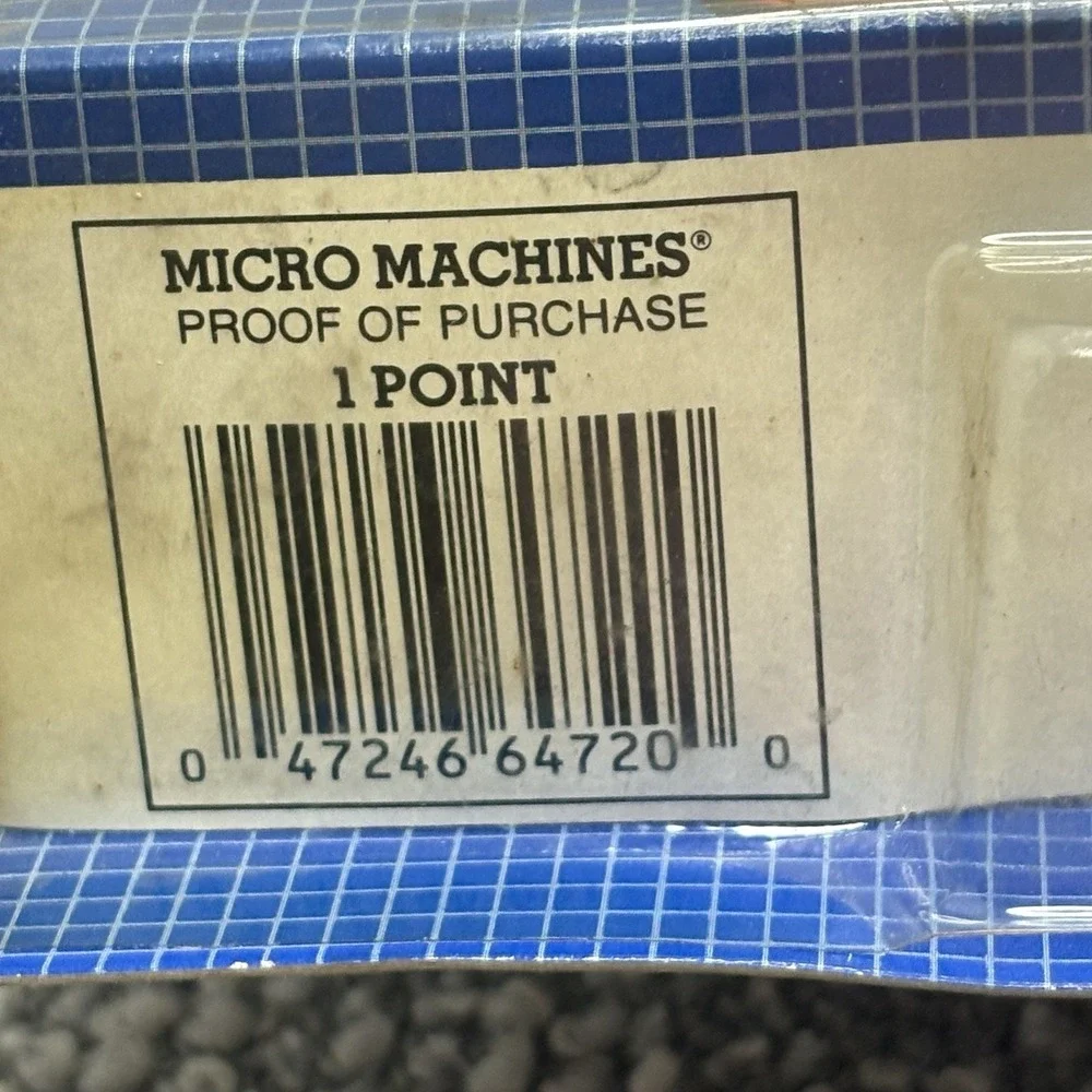 Micro Machines Insiders Collection #1 Galoob 6472 Vintage 1989 Sealed Card‎